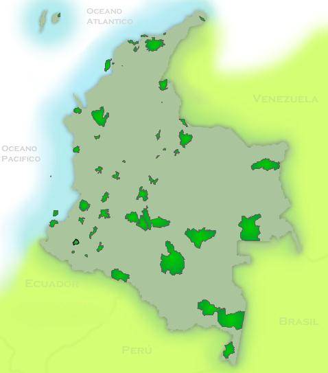 parcs nationaux de Colombie